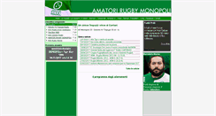 Desktop Screenshot of amatorirugbymonopoli.it